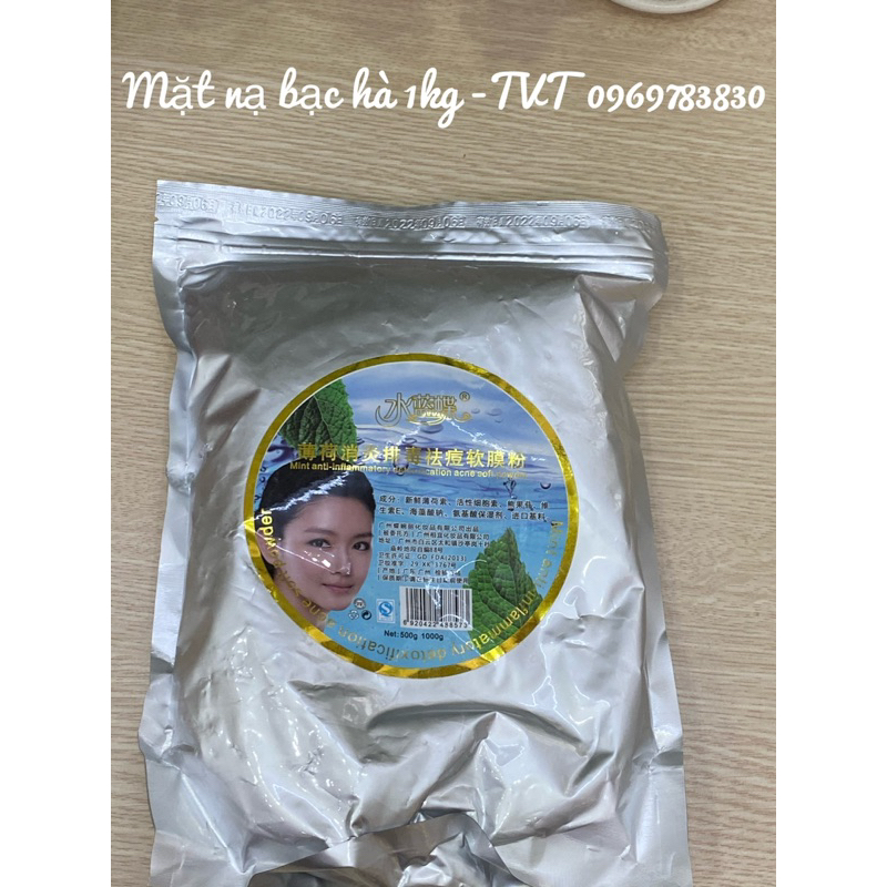 Mặt nạ bạc hà cô gái
