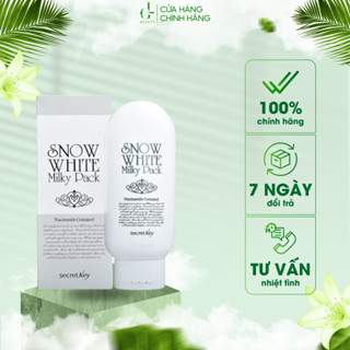 Kem Ủ Trắng Secret Key Snow White Milky Pack 200ml
