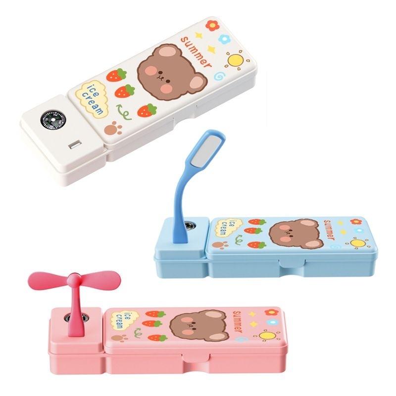 Hộp Đựng Bút Đa Năng Dành Cho Học Sinh Tiểu Học. Lấy màu ngẫu nhiên