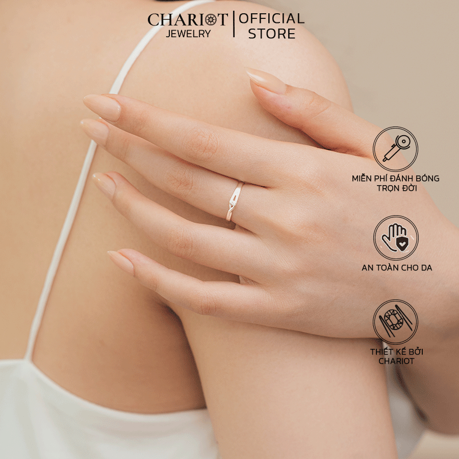 Nhẫn Bạc NCJ40 Kết Nối Chariot Jewelry