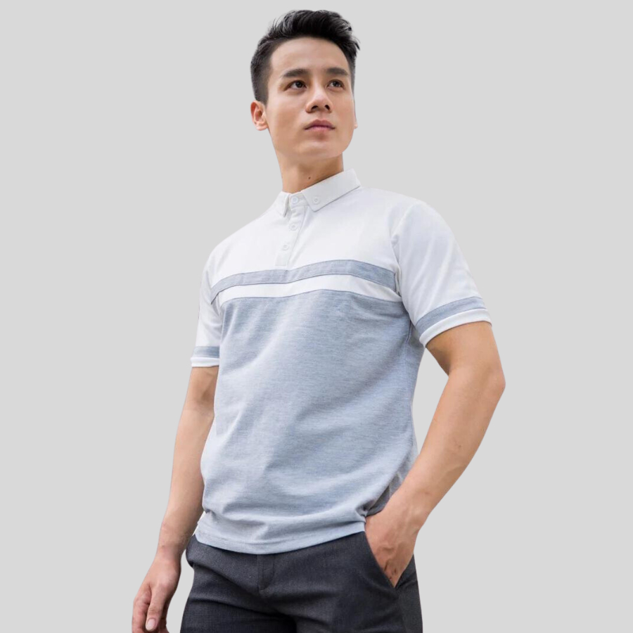 Áo Polo Nam cổ bẻ F2 ngắn tay vải cotton phong cách trẻ trung - TC167