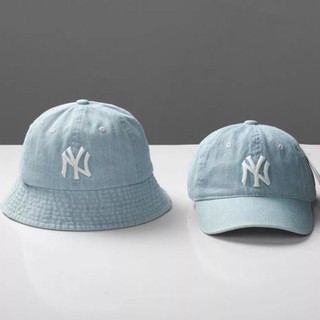 NÓN LƯỠI TRAI M L B NEW YORK CHẤT JEAN DENIM SIÊU CHẤT, FORM THỂ THAO