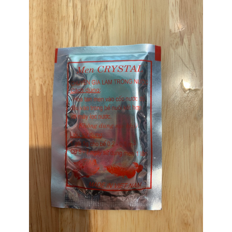 Men làm trong nước- men crystal chuyên gia làm trong nước bể cá cảnh,bể thuỷ sinh
