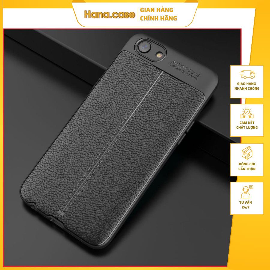 Ốp đen dẻo Oppo A3S cao cấp (chính hãng Auto focus) hana.case