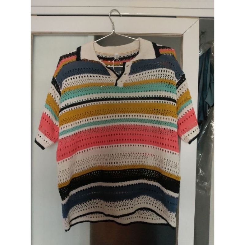 Áo lưới đi biển sắc màu