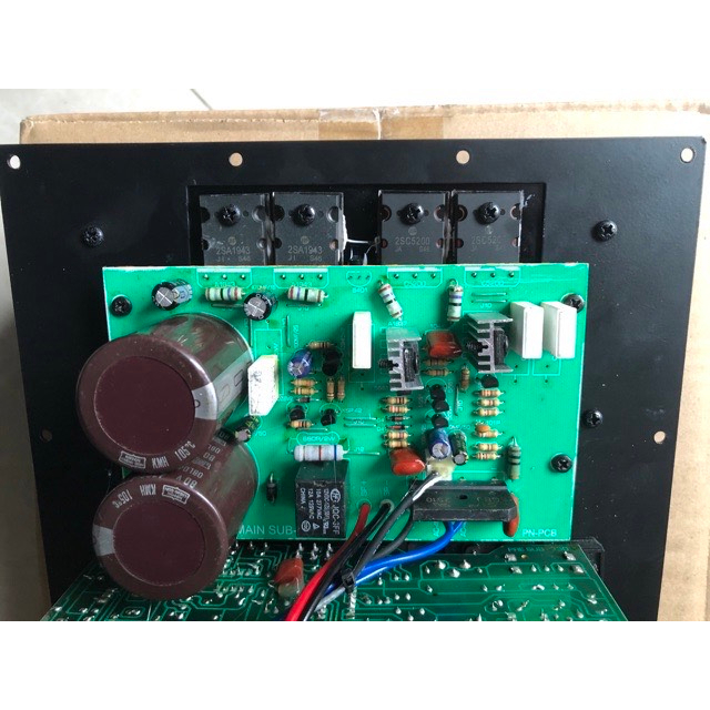 Mạch sub điện chạy 4 sò lớn Toshiba Cs 600W