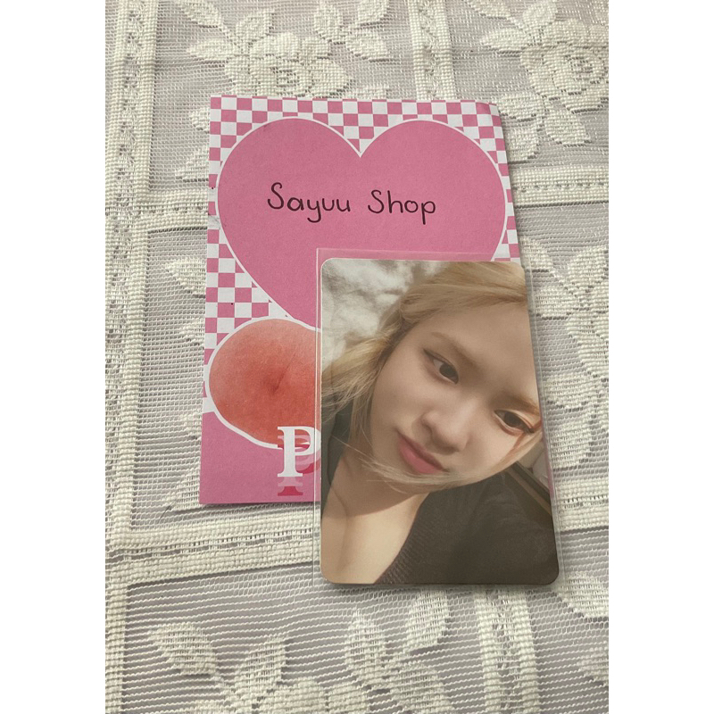 [Chính Hãng]Card Rosé Nắng Card Official BlackPink Born Pink Card R Nắng