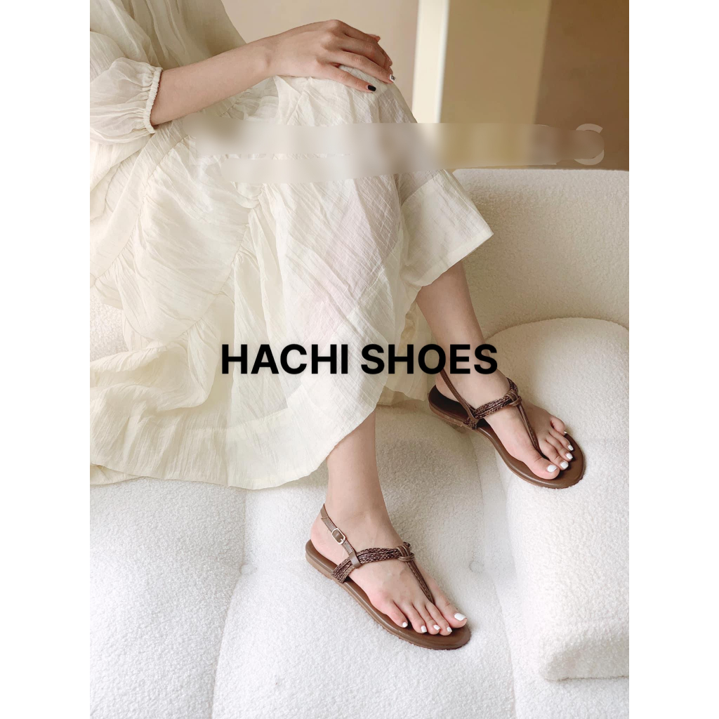 SANDAL NỮ DÂY KẸP ĐẾ BẰNG C098 - HACHI SHOES