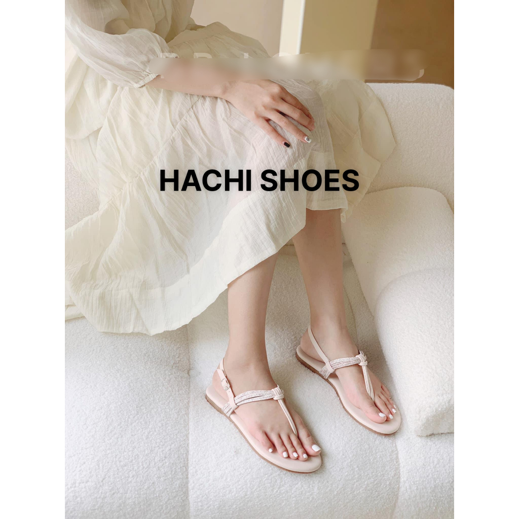 SANDAL NỮ DÂY KẸP ĐẾ BẰNG C098 - HACHI SHOES
