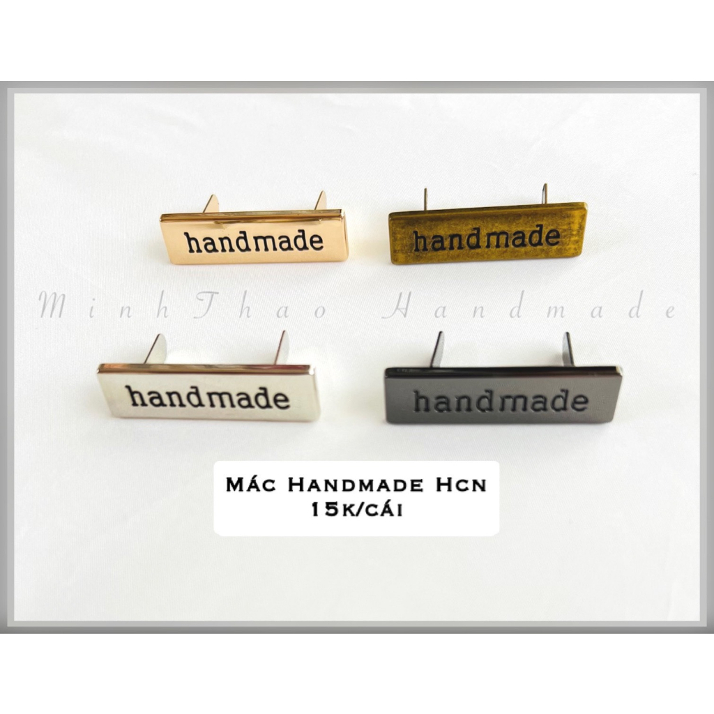 Mác handmade hình chữ nhật