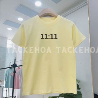 [ÁO THUN BABY TEE] IN "11:11" / BASIC / ĐƠN GIẢN [TAC KE HOA]