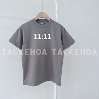 [ÁO THUN BABY TEE] IN "11:11" / BASIC / ĐƠN GIẢN [TAC KE HOA]