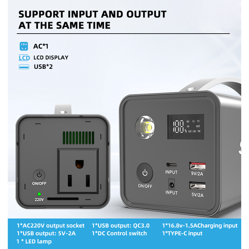 (chính hãng) Trạm sạc di động GLUCKLICH 200W 60800 mAh - Tiểu chuẩn Châu Âu, sử dụng linh hoạt