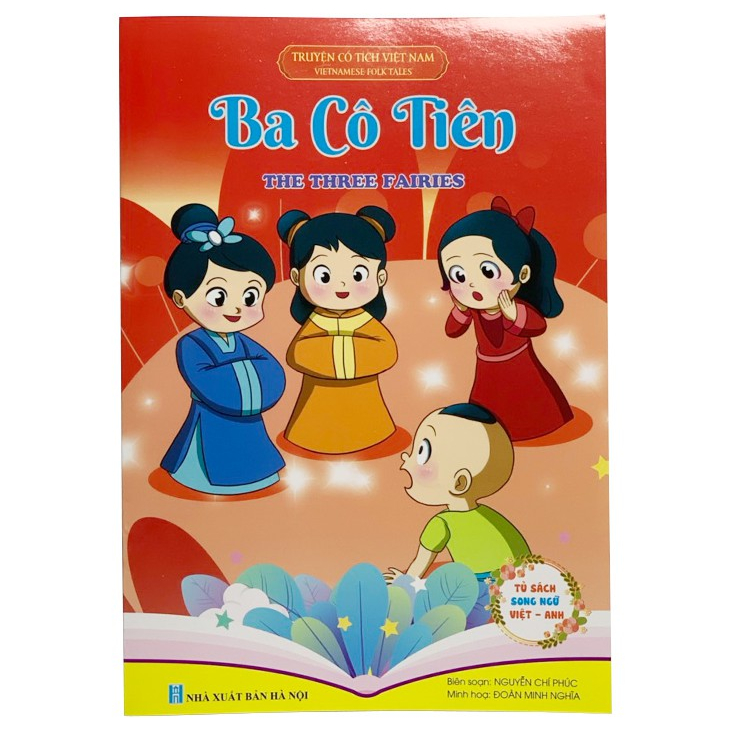 Sách Truyện cổ tích Việt Nam song ngữ Việt Anh chọn lọc cho bé (Bộ 8 quyển)