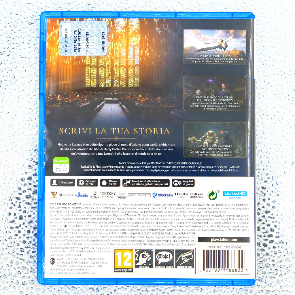 Đĩa Game Ps5 Hogwarts Legacy