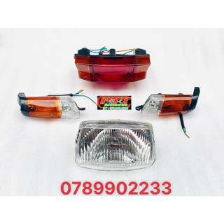 Bộ đèn + xi nhan trước - sau xe citi daelim 100