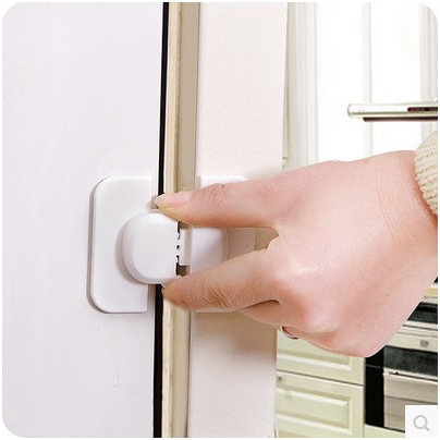 Dụng củ khoá tủ an toàn cho bé 6.5x5.5cm, Hoàn hảo cho cửa tủ lạnh, tủ quần áo, hộc tủ kéo, giữ an toàn cho bé yêu