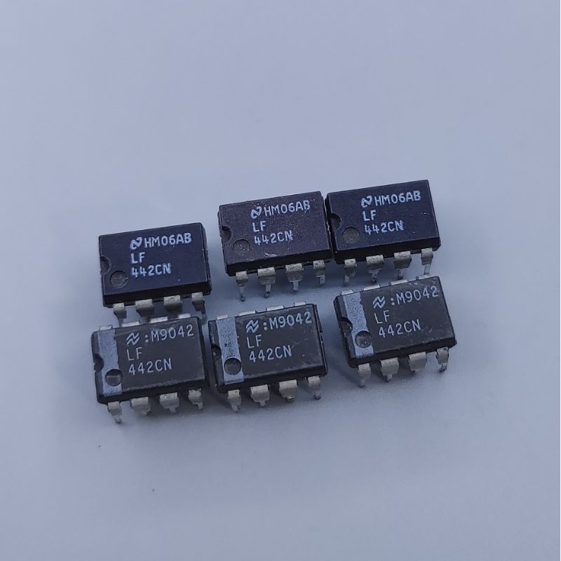 LF442, LF442CN OpAmp đôi JFET input tháo máy