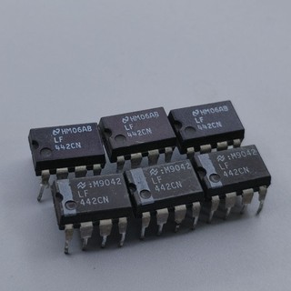 Lf442, lf442cn opamp đôi jfet input tháo máy