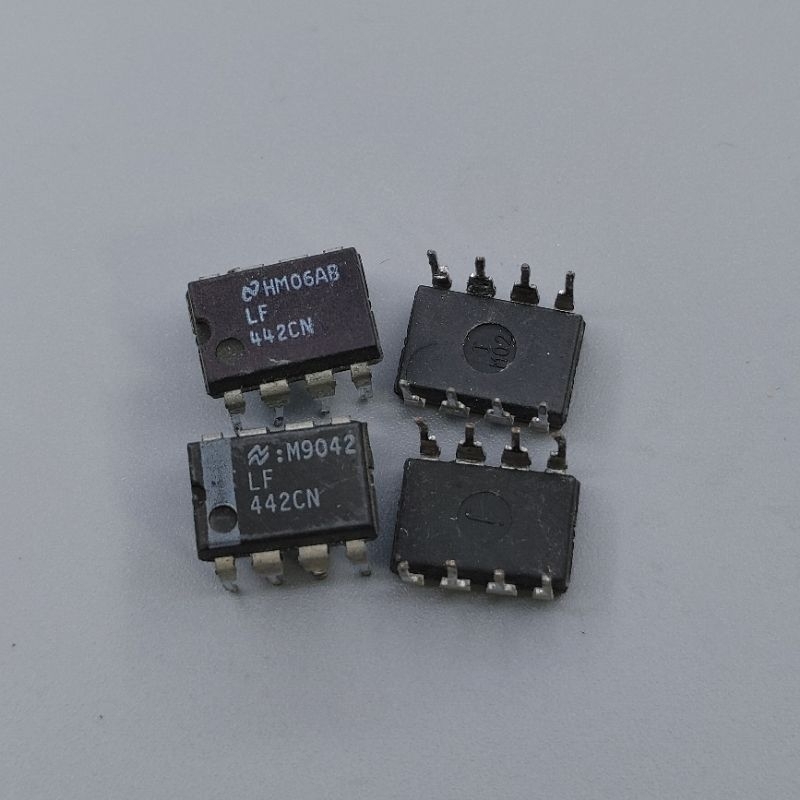 LF442, LF442CN OpAmp đôi JFET input tháo máy