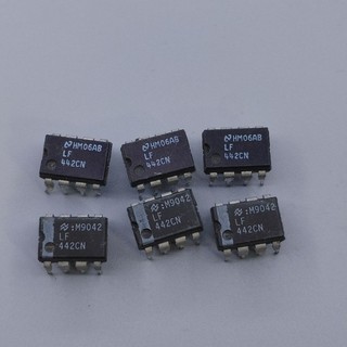 LF442, LF442CN OpAmp đôi JFET input tháo máy
