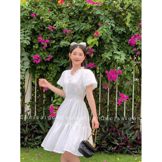 Đầm Tanna trắng