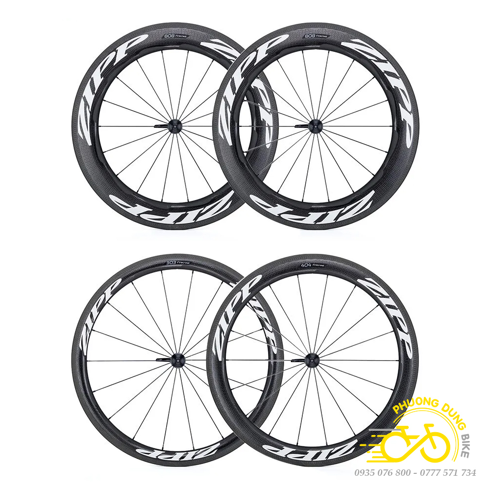 Decal Tem dán vành xe đạp ZIPP 303 404 808 cho xe 700C