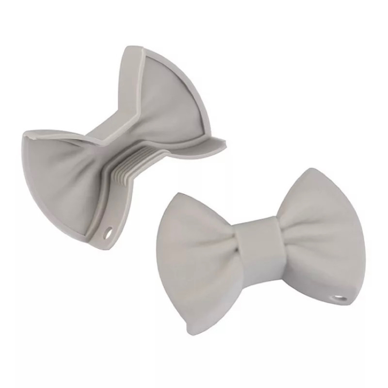 Lót Xoong nồi nhà bếp silicone 1 cặp hình nơ dễ thương
