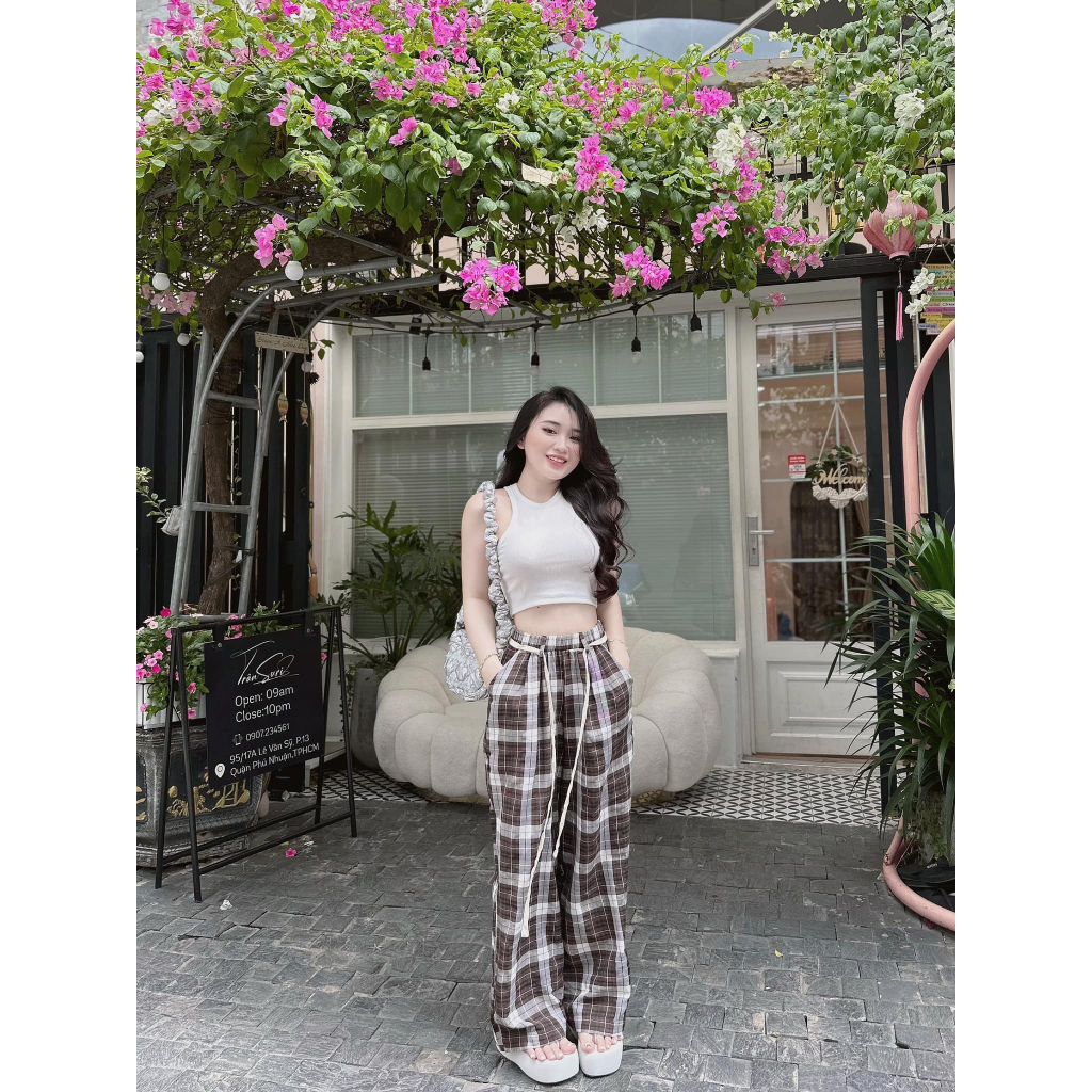 SET BALO MIX QUẦN CARO