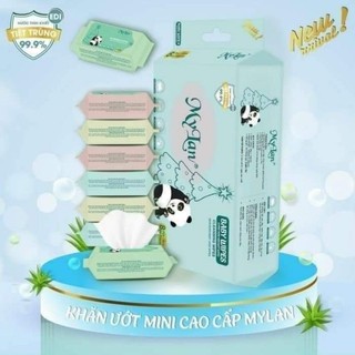 KHĂN ƯỚT MINI MYLAN BỊCH 1 GÓI NHỎ