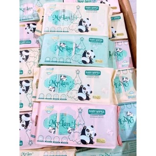 KHĂN ƯỚT MINI MYLAN BỊCH 8 GÓI NHỎ