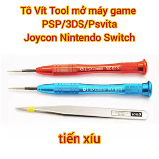 Bộ dụng cụ mở 3DS PSP Psvita Joycon Nintendo Switch ,tô vít mở máy game psp psvita 2ds new3ds ll nintendo switch joycon