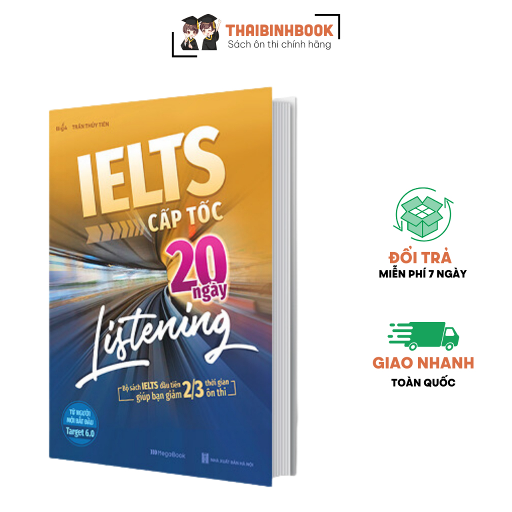 Sách IELTS Cấp Tốc - 20 Ngày Listening