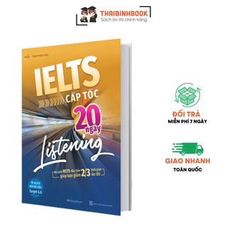 Sách ielts cấp tốc - 20 ngày listening