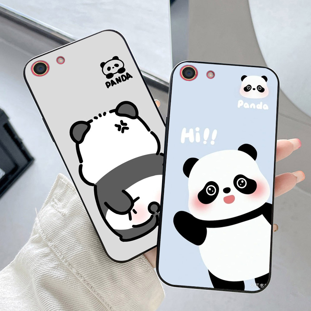 Ốp lưng oppo f1S / oppo f3 / oppo f3 plus in hình gấu panda dễ thương cute