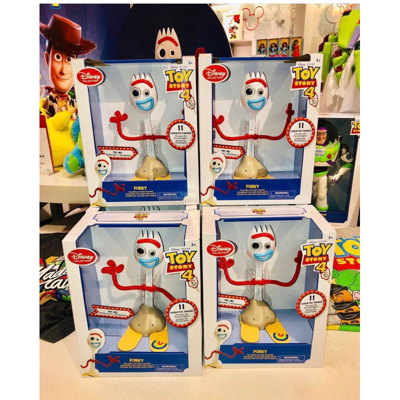 Toy Story 4,đồ chơi Nhân vật Karen Beverly & Forky,quà tặng búp bê sưu tầm Disney cho trẻ em từ 3 tuổi trở lên