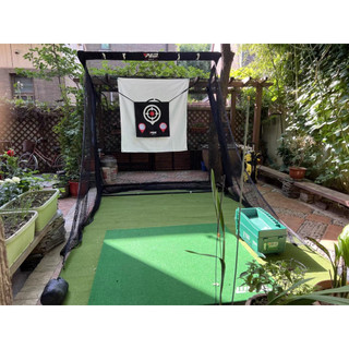 Khung tập golf, lưới tập golf PGM - Bộ khung Z có lưới chắn bóng an toàn - tặng kèm thảm swing