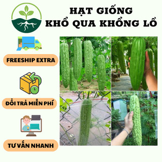 Hạt giống khổ qua khổng lồ (mướp đắng) Thái Lan { gói 5 hạt }