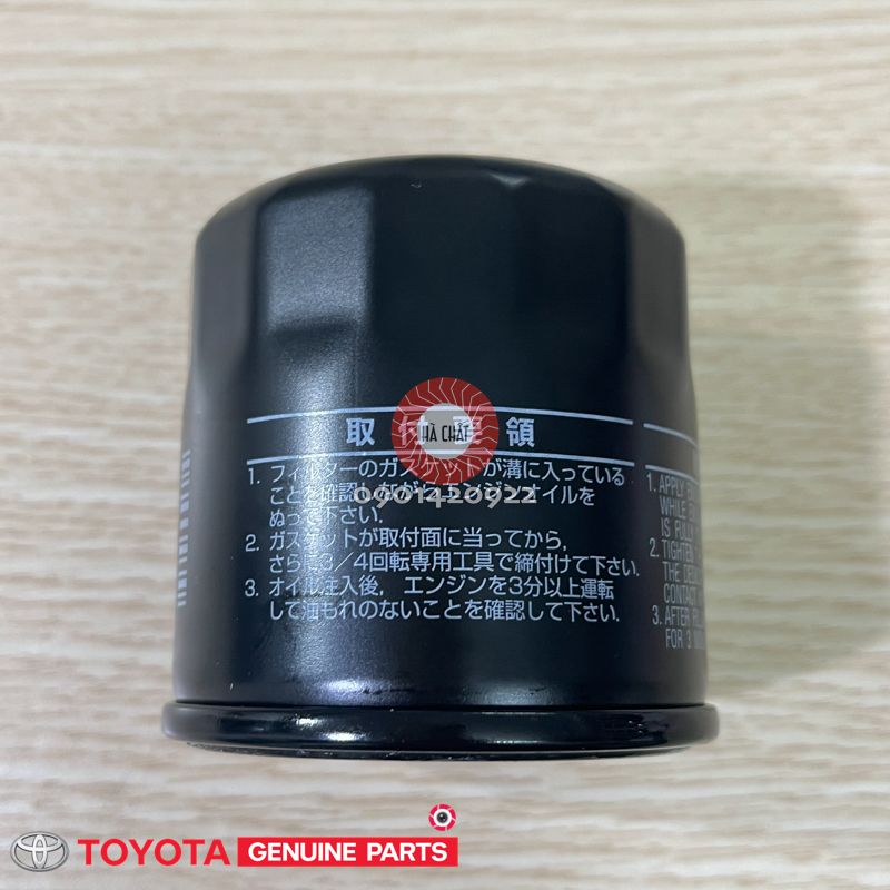 Lọc dầu nhớt cho xe TOYOTA VIOS INNOVA YARIS ... Nhập khẩu chính hãng Toyota Thái Lan