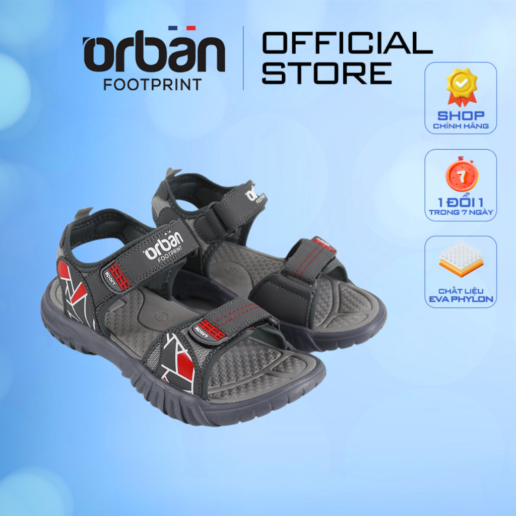 Dép Sandal Cho Bé Urban Footprint SD2106 3 Màu Thời Trang Êm Chân Thoáng Khí