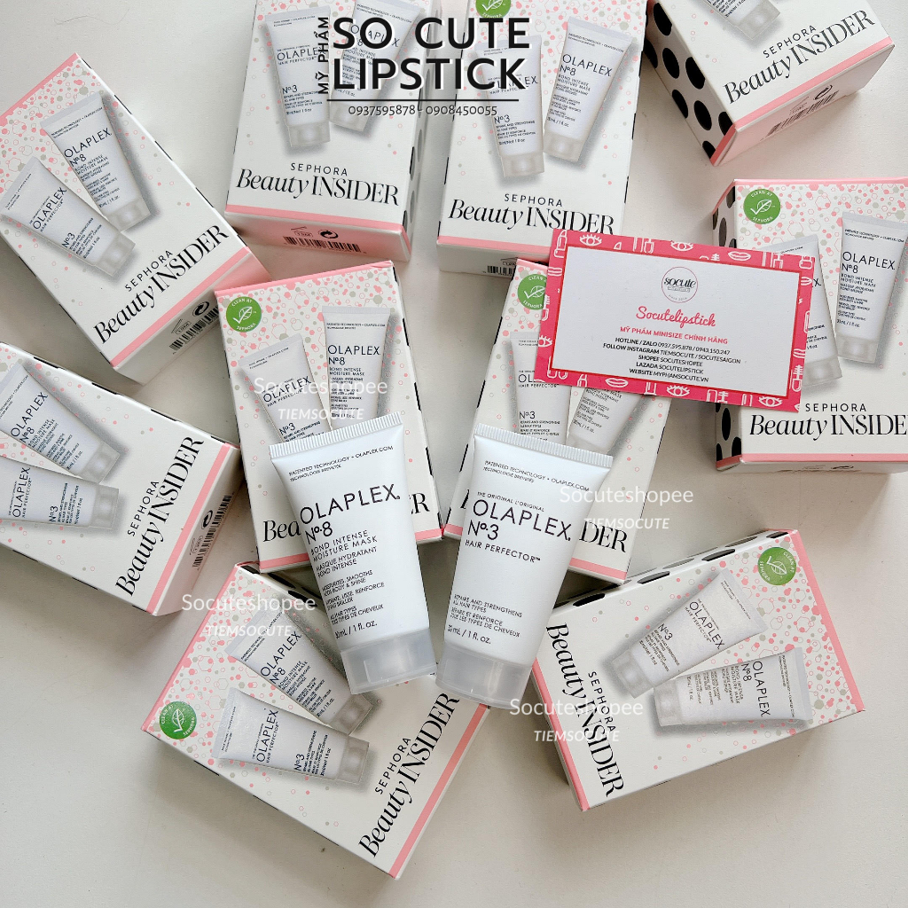 Set phục hồi tóc Olaplex No 3 - No 8