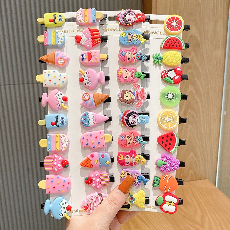 Set 14 Kẹp Tóc Siêu Cute Cho Bé Gái