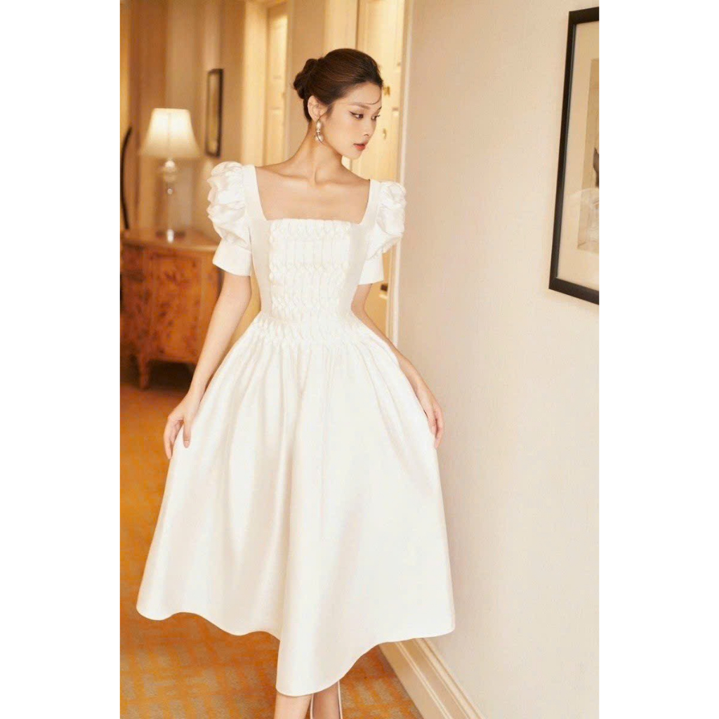 Đầm xoè thiết kế cao cấp