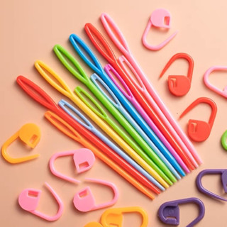 [Combo] 3 Kim khâu len + 30 Ghim đánh dấu len