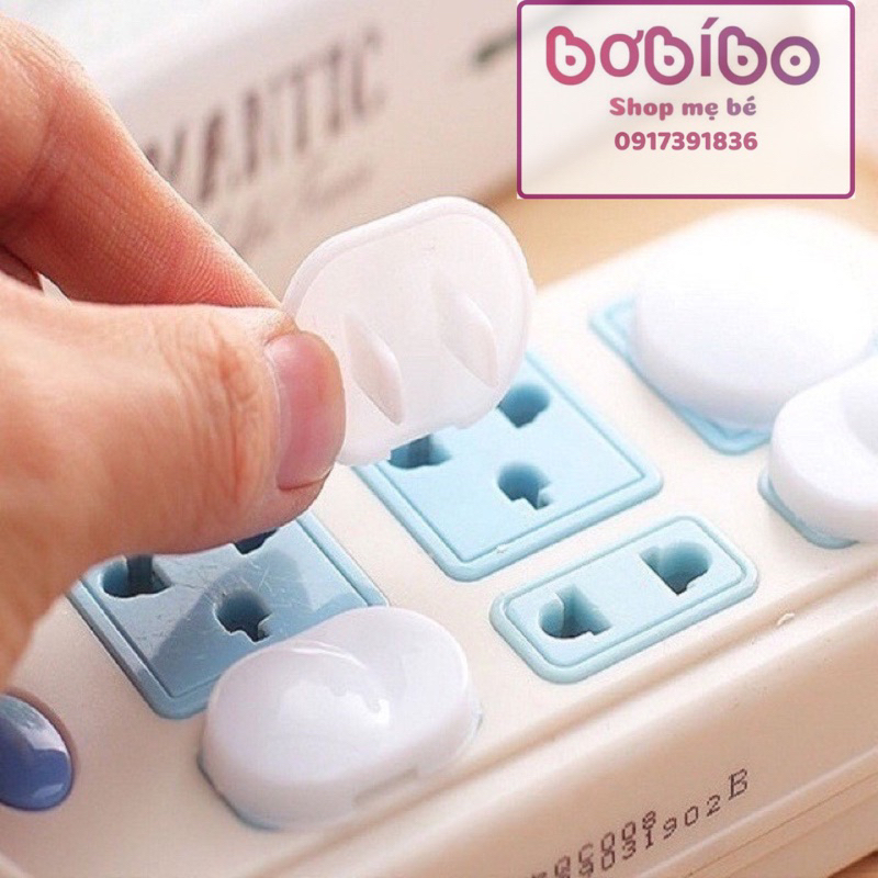 Set 2 Nút Bịt Ổ Điện An Toàn Cho Bé - Nút Bịt Ổ Điện Chịu Nhiệt Cho Nhà Có Trẻ Nhỏ