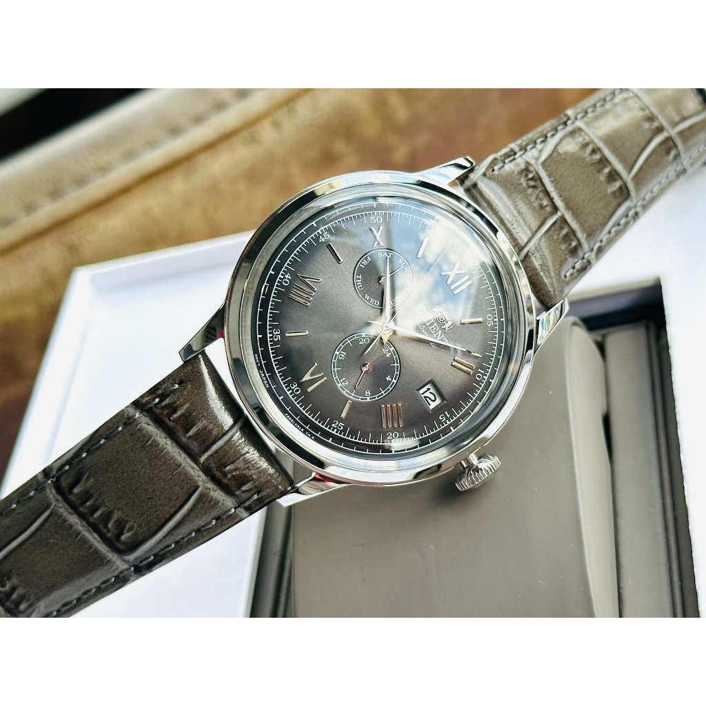 Đồng hồ nam dây da Orient Automatic Bambino 2023 RA AK0704N10B