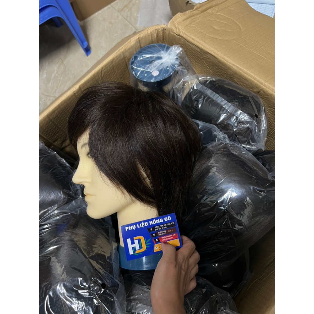 Đầu canh thật nam uốn ép tẩy nhuộm