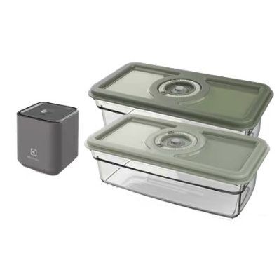 Bộ đôi Bơm hút chân không và Hộp thực phẩm cao cấp - dòng ONE TOUCH