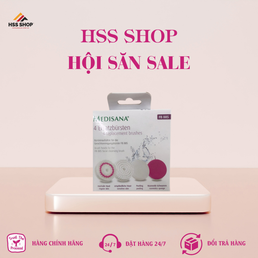 Đầu thay thế máy rửa mặt Medisana