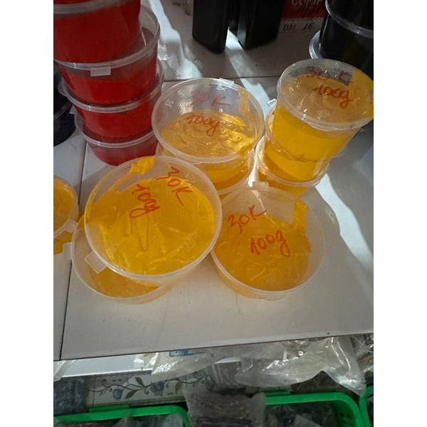 Màu vàng dùng để pha composite làm màu bề mặt sản phẩm - 100g